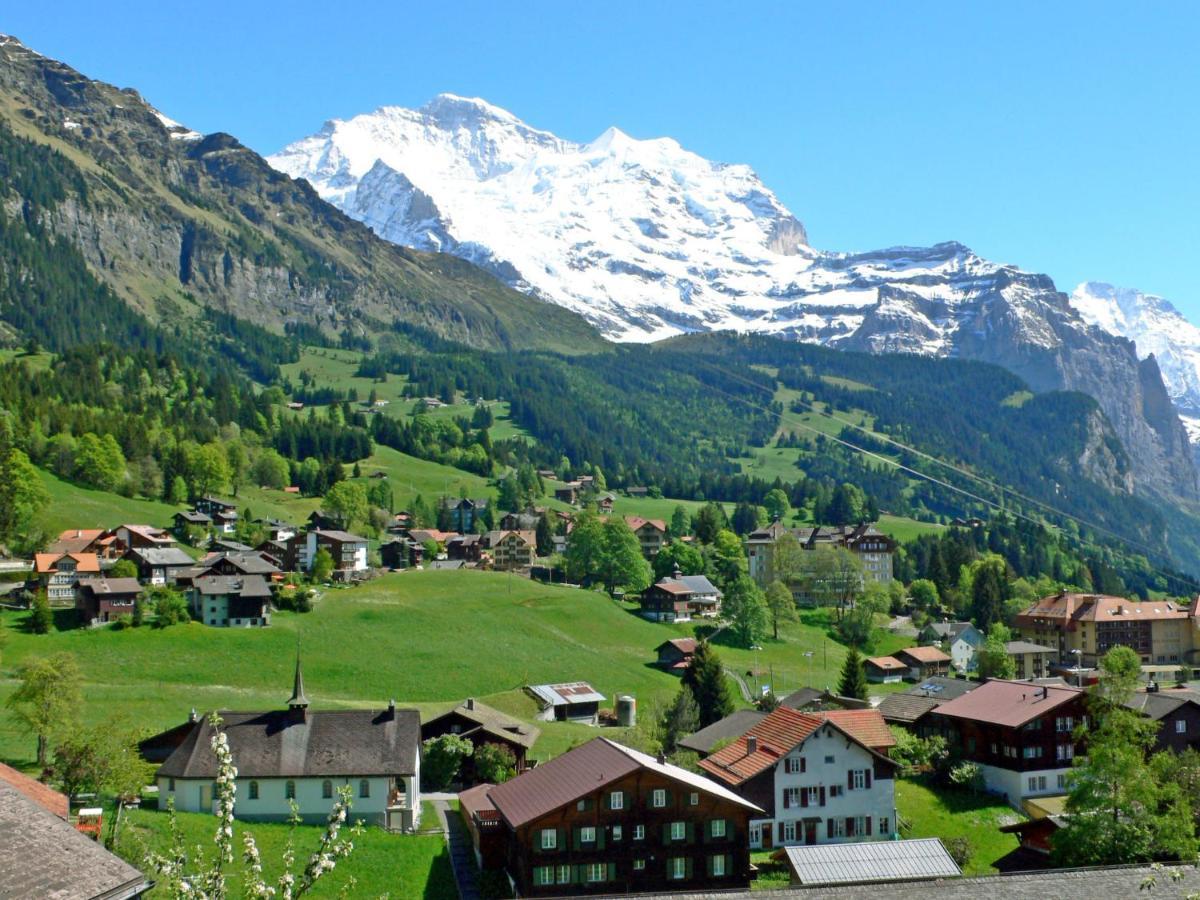 Apartment Rustica By Interhome Wengen Extérieur photo